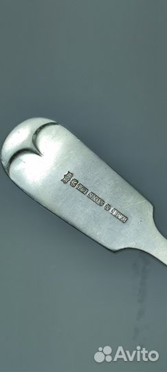 Набор столовых ложек серебрение, Англия нач. XX в