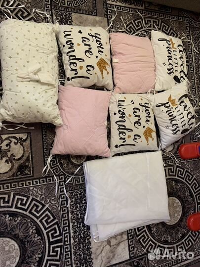 Бортики в кроватку