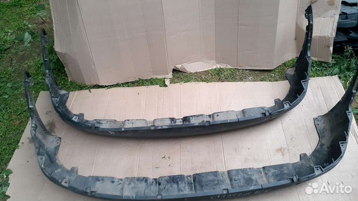 Юбка заднего бампера Kia Sportage 4