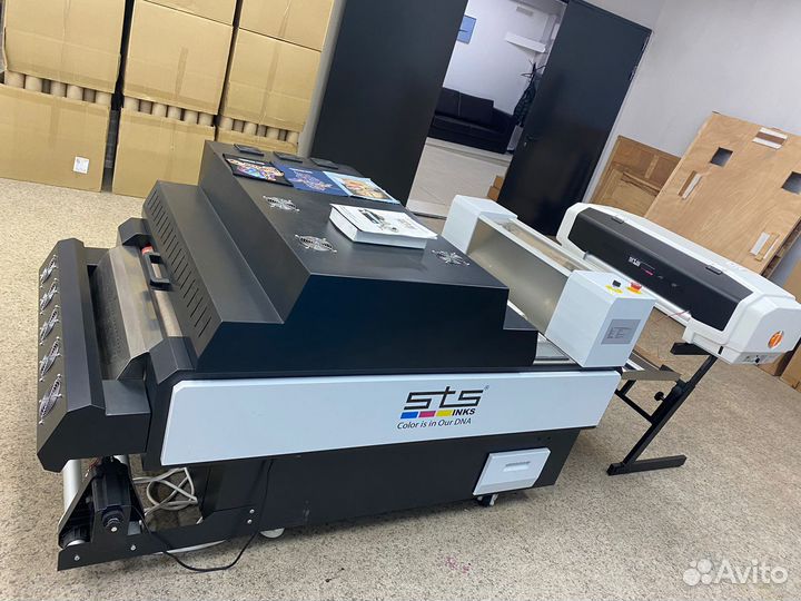 DTF принтер с шейкером и сушкой STS-Mutoh пром