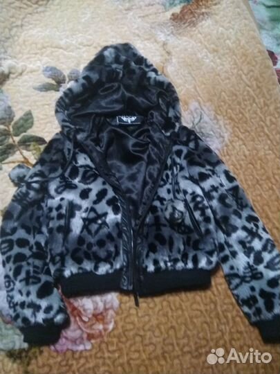 Шубка бомбер killstar