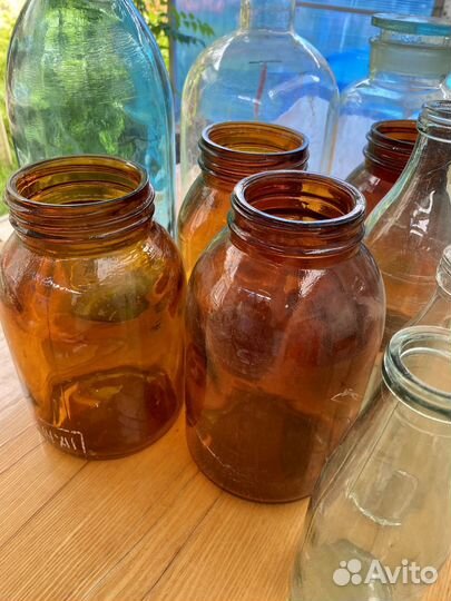 Банки стеклянные СССР