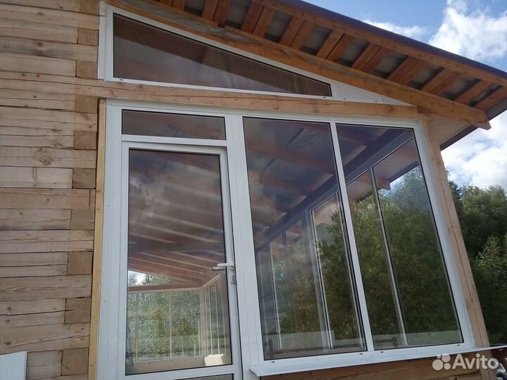 Алюминиевые окна на балкон