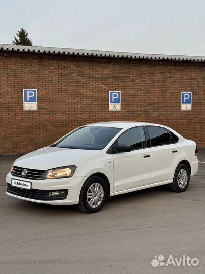 Volkswagen Polo 1.6 МТ, 2017, 171 800 км