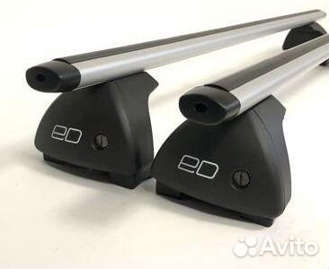 Багажник рейлинги ед на гладкую крышу аэро овал