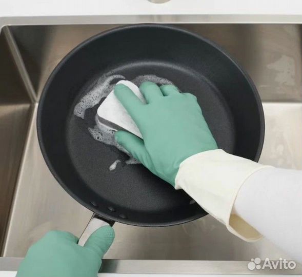 Перчатки икеа rinnig, пара, размер M