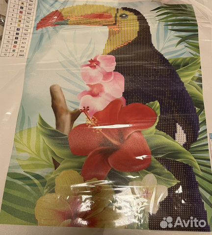 Алмазная мозаика «Тукан» 40*50