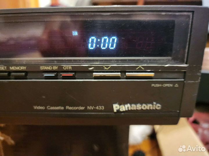 Видеомагнитофон panasonic nv433ee