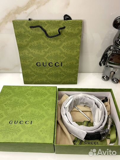 Мужской ремень Gucci GG Supreme
