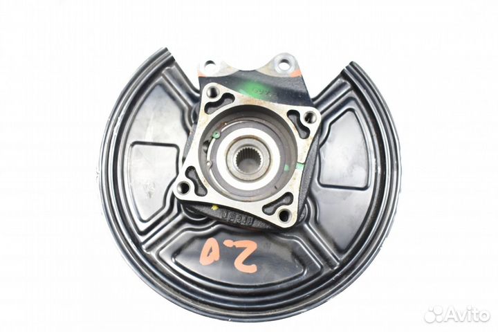 Щит тормозной задний правый в сборе Luxgen 7 (SUV)