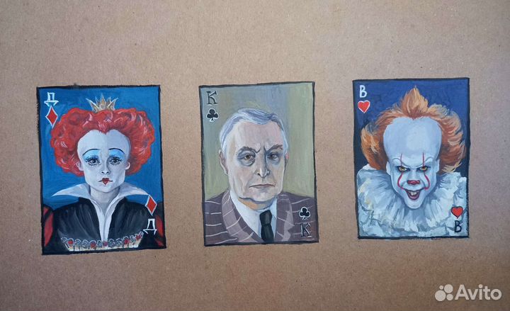 Риунок(эскизы игральных карт)