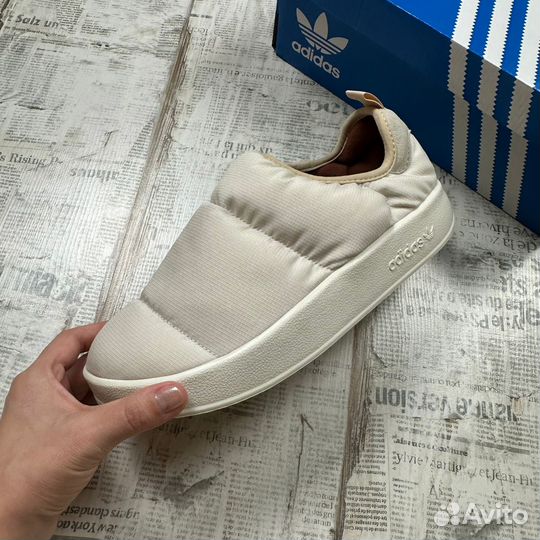 Новые слипоны дутики Adidas Puffylette р-р 42 и 43