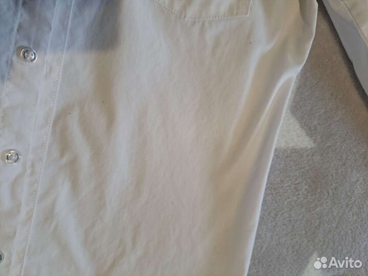 Рубашка школьная (белая) 146