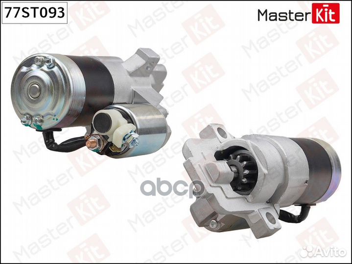 Стартер mazda 6 02-07 1 кВт. 77ST093 MasterKit