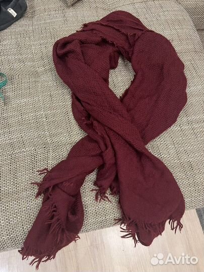 Шерстяной шарф Massimo Dutti оригинал