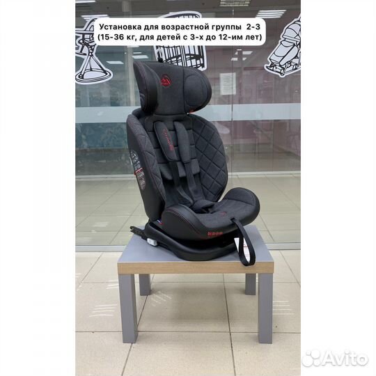 Автокресло с изофикс от 0 до 36 кг Luxmom 299