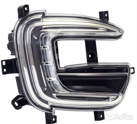 Фара дхо,без птф правая Renault Kaptur