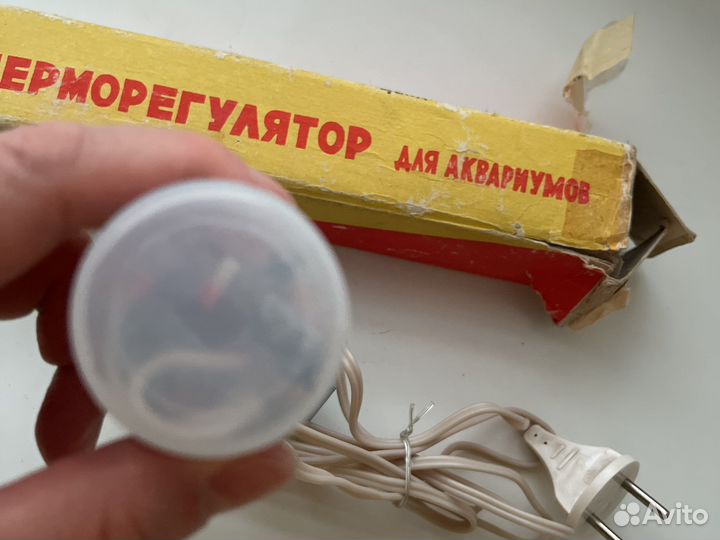 Термолегулятор для аквариума СССР