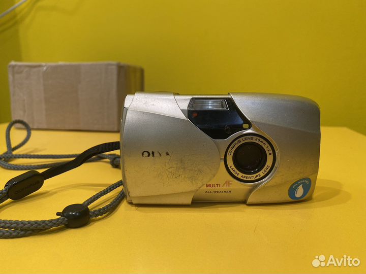 Плёночный фотоаппарат olympus MJU II