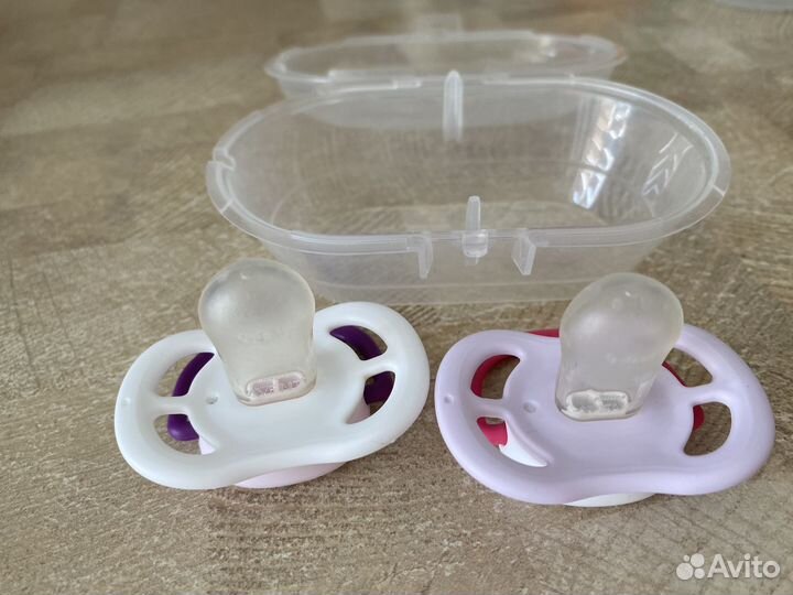 Соска пустышка avent 0 6