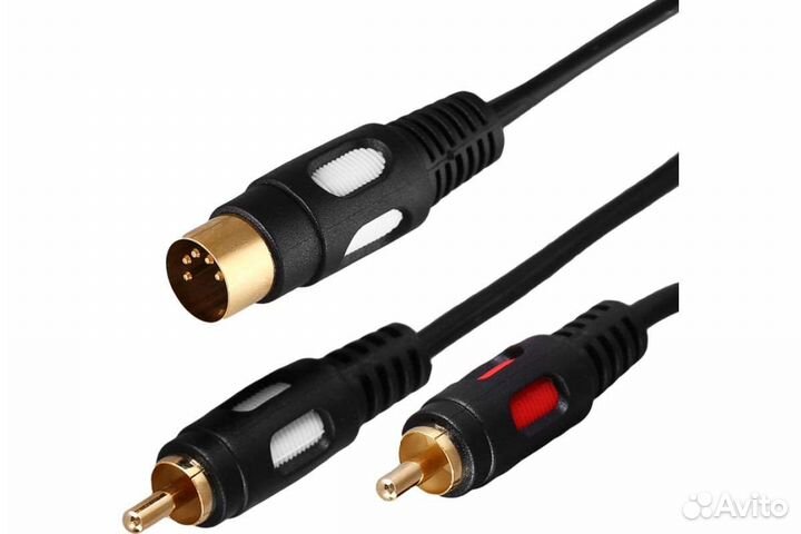 Кабель DIN 5 pin M (RCA)тюльпана M Premier 1.5 m