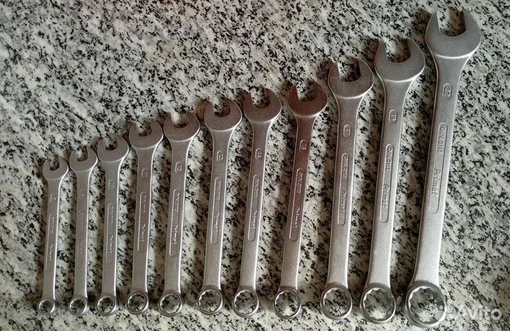 Набор комбинированных гаечных ключей Primat