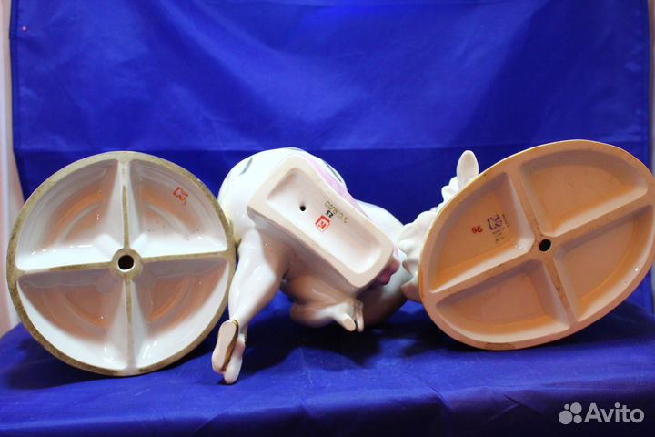 Статуэтки фарфор пары 2 балерины молодые девушки