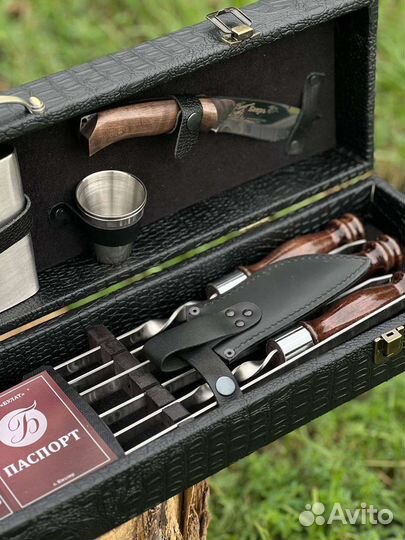 Шашлычный набор в кейсе