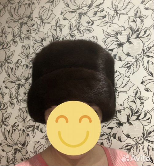 Женская норковая шапка