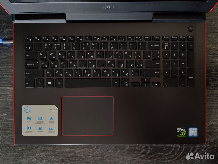 Ноутбук dell G5 5587, Core i7, 1050 Ti, 1Tb