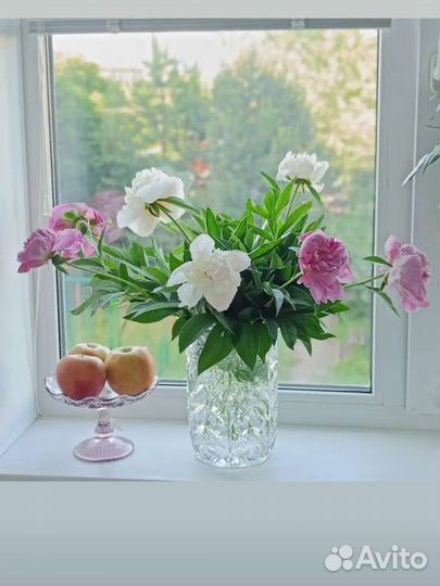 Шикарная хрустальная ваза