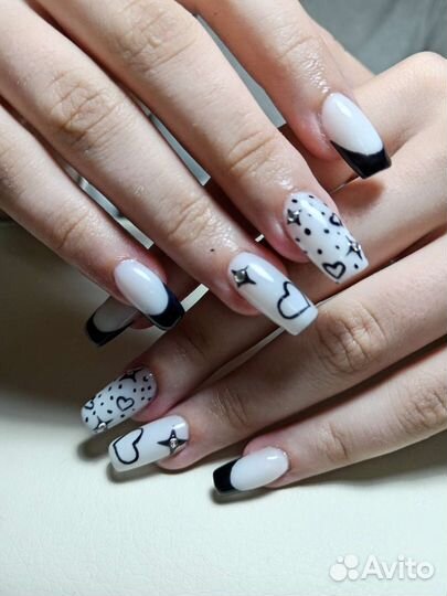 Маникюр, покрытие гель лаком, педикюр