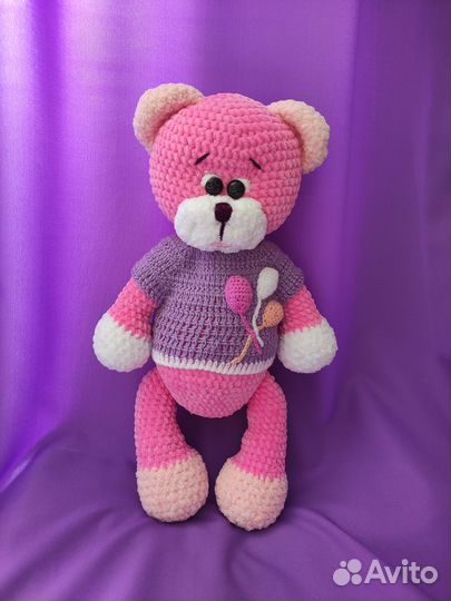 Вязаные игрушки ручной работы в наличии