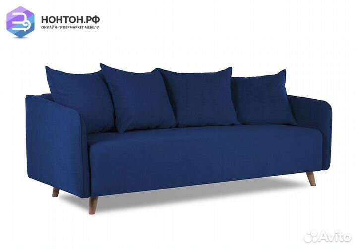 Диван пантограф Лила тёмно-синий