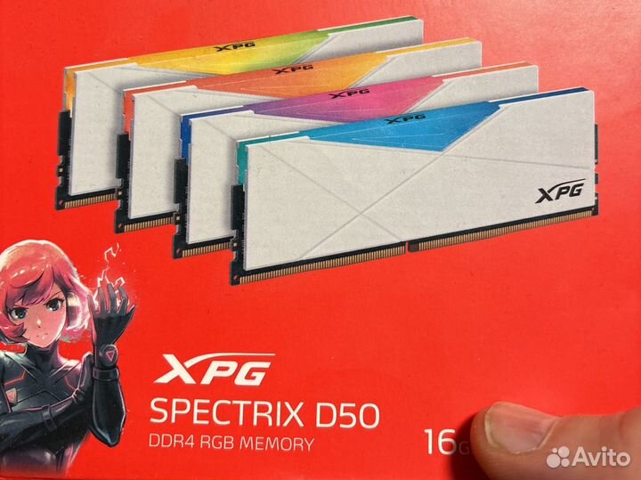 DDR4 XPG Spectrix D50 32Gb 3600MHz