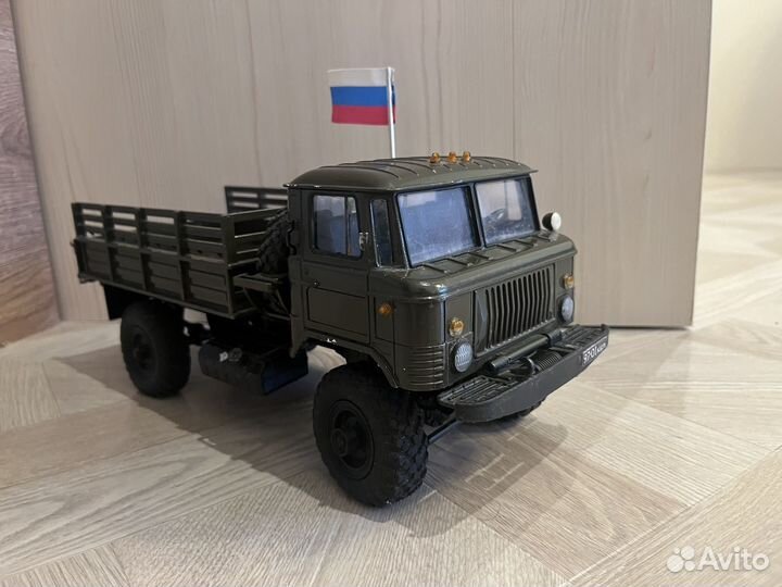 Радиоуправляемая модель газ 66 1/16