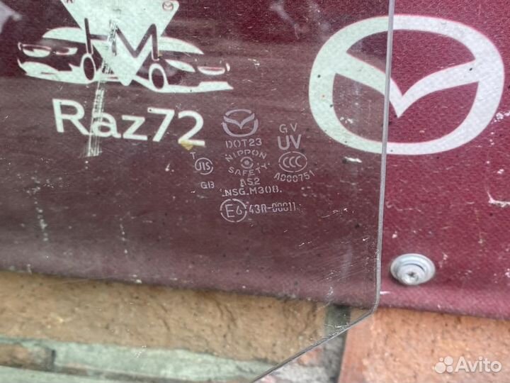 Стекло двери задней левой Mazda CX-5 KE