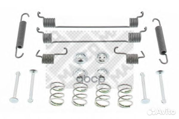 Комплект монтажный торм. колодок renault clio I