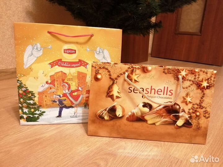 Пакеты подарочные