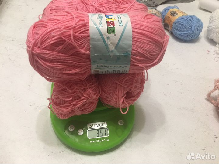 Пряжа alize puffy fine softy cotton