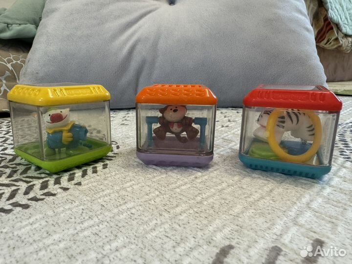 Сенсоные кубики fisher price