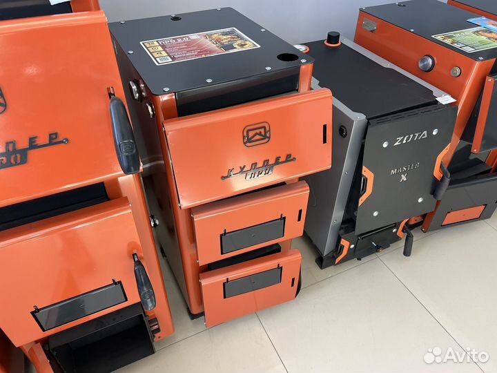 Твердотопливный котел до 160м2