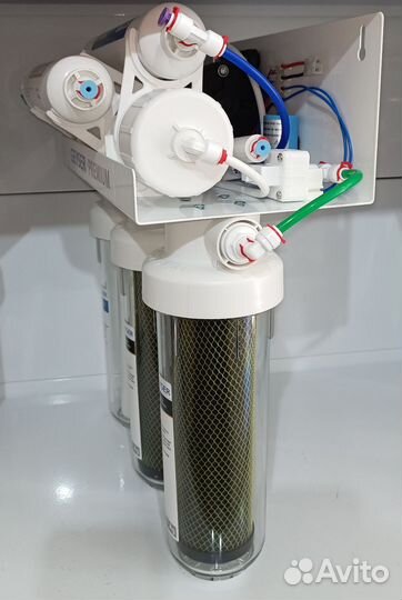 Фильтр для воды гейзер Премиум с помпой установкой