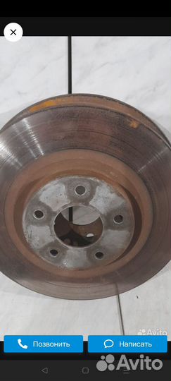 Тормозные диски Nissan qashqai + 2