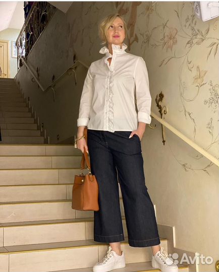 Джинсы капри