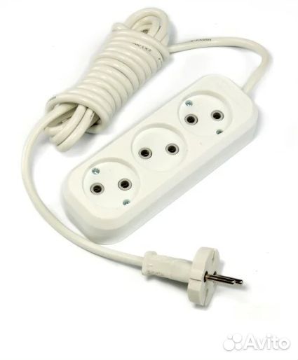 Удлинитель Smartbuy, 3 розетки, 3м 2200 Вт