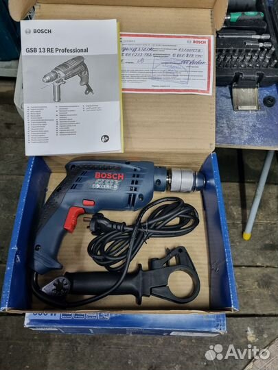 Дрель bosch gsb13re