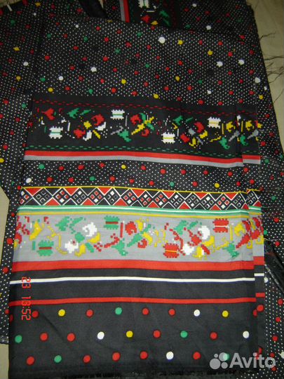 Ткань Шелк 2м 40см - 3 расцветки