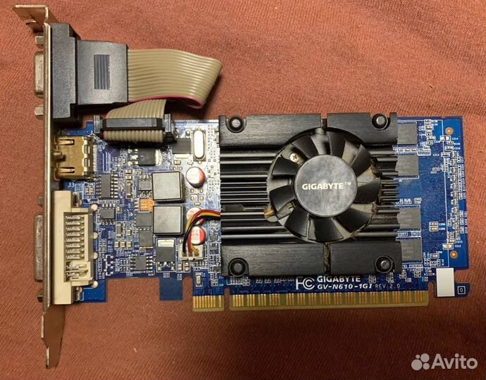Видеокарта GT 610 1GB