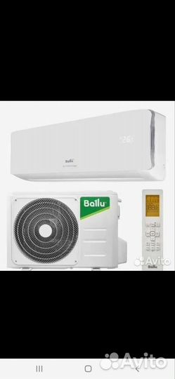 Кондиционер,установка, сплит система, ballu